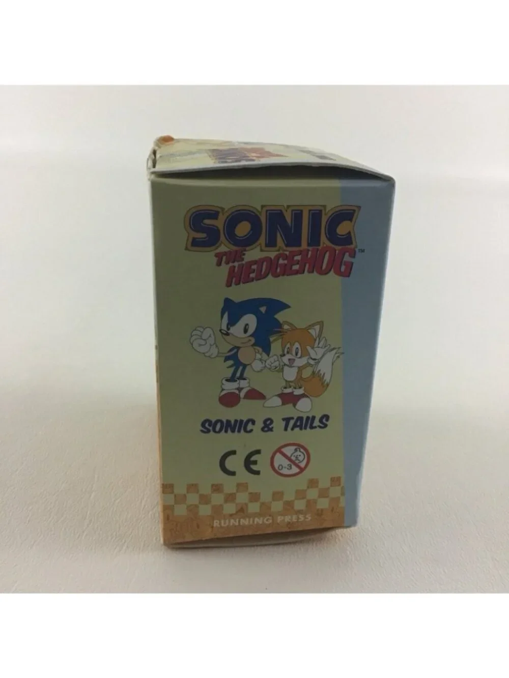 Sonic The Hedgehog Collectible Figures Tails Running Press Mini Book New 2008